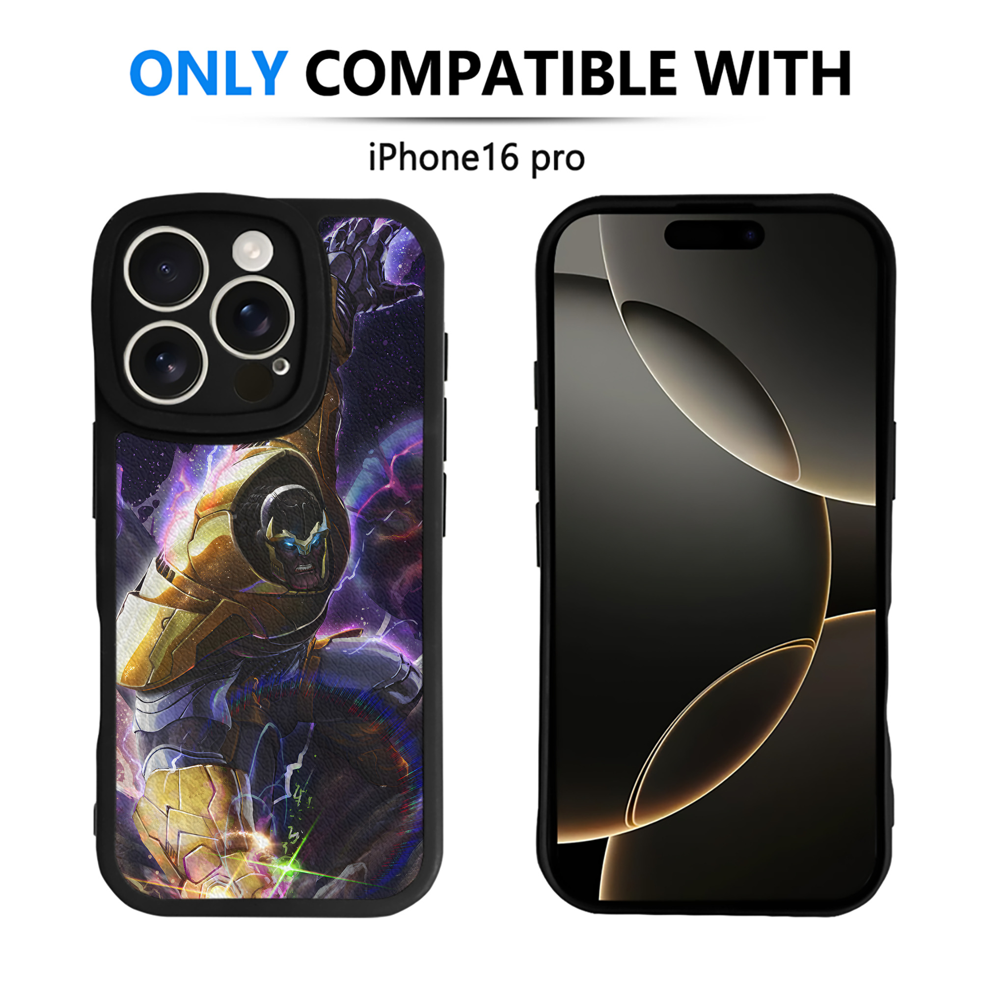 （画像用） アベンジャーズ The Avengers 【iPhone 16シリーズ対応】シリコンスマホケース（レザー調） 材質：シリコン